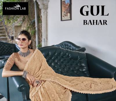 GULBAHAR BY FASHION LAB GEORGETTE SAREE WHOLESALER IN INDIA